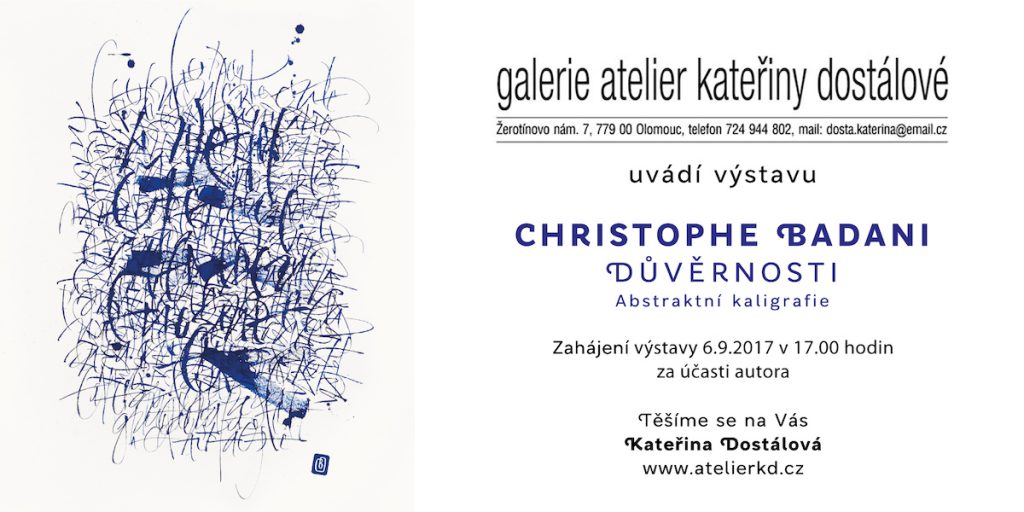 Solo Show Galerie Kateřiny Dostálové 5 Exposition Galerie Kateřiny Dostálové.