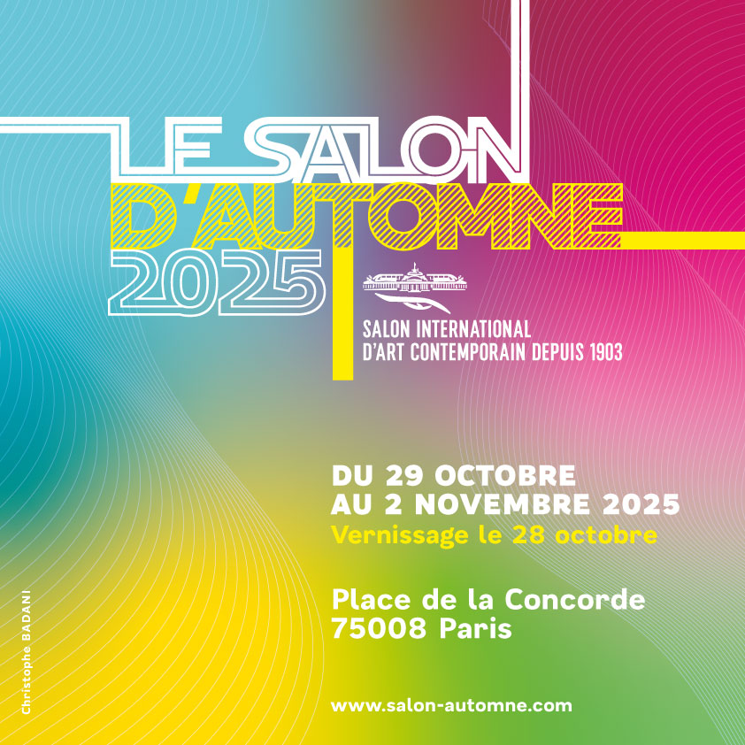 Salon d'Automne Paris 2025 5 Affiche Salon d'Automne Paris 2025 - Christophe Badani